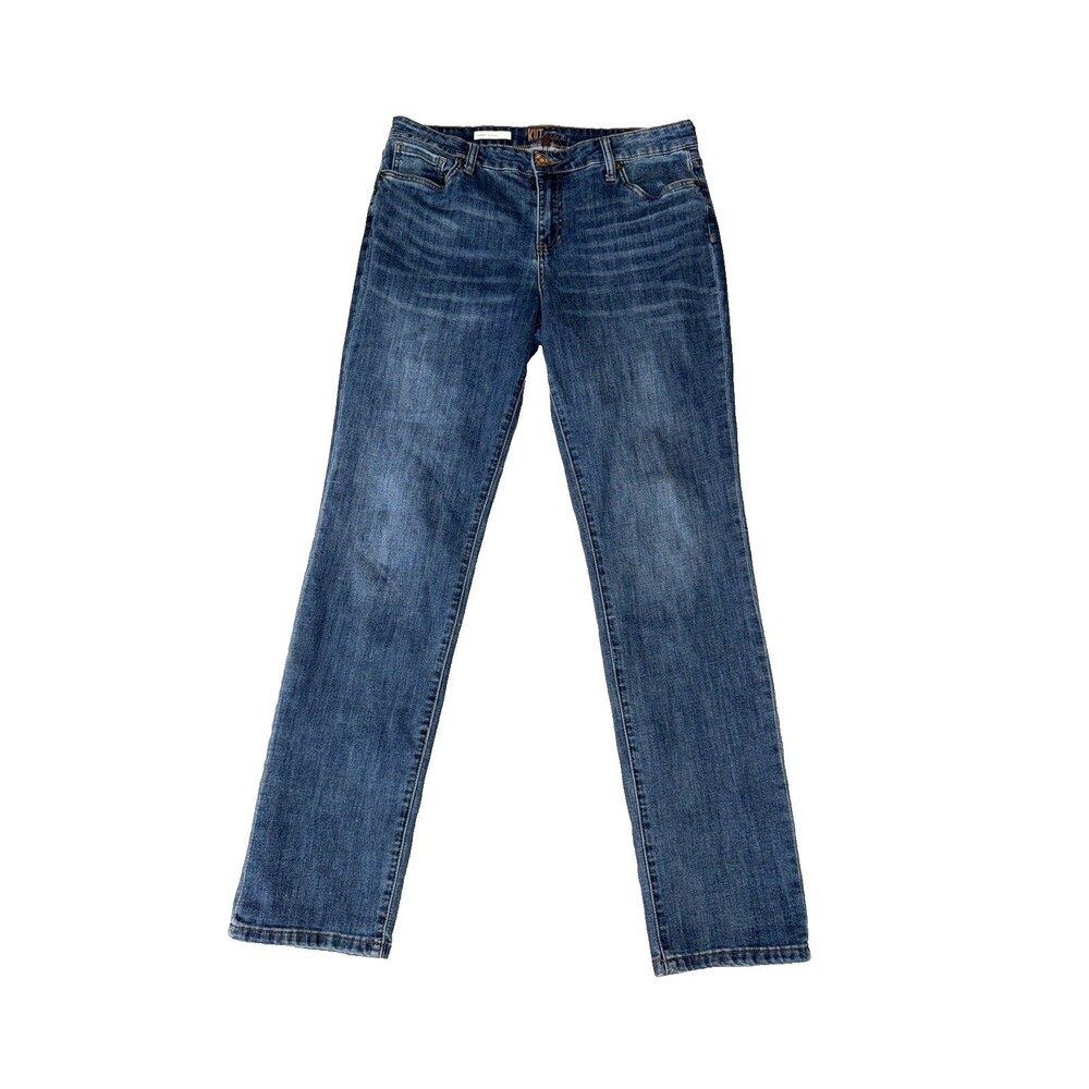 KUT from the Kloth Jeans Carrie Boyfriend Size 10 Blue Denim